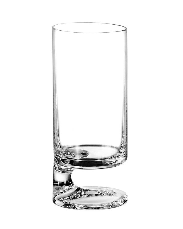 Water Glass SMOKE Set of 2, 7.40 x 6.42 x 3.66